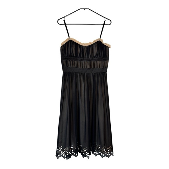 Max & Cleo Silk Ruffled Dress NWT - Picture 1 of 7